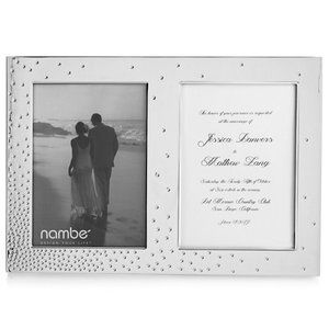 Nambe, NIB, Dazzle Double Invitation Frame